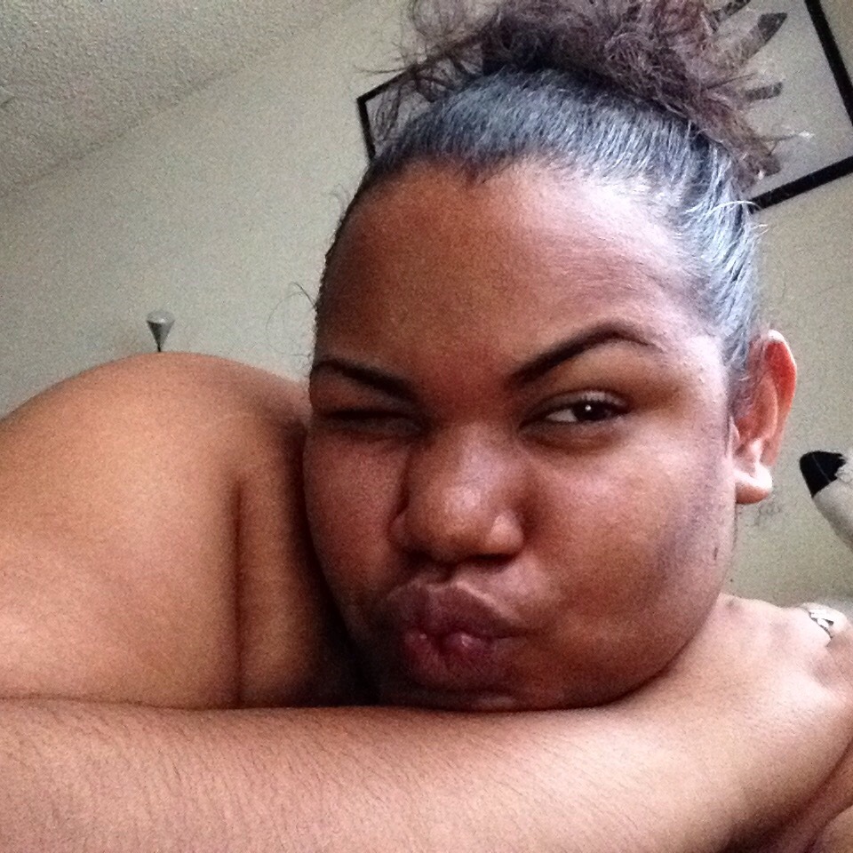 msdymonddiva:  After work selfies…lol home, stripped down, and laying under the