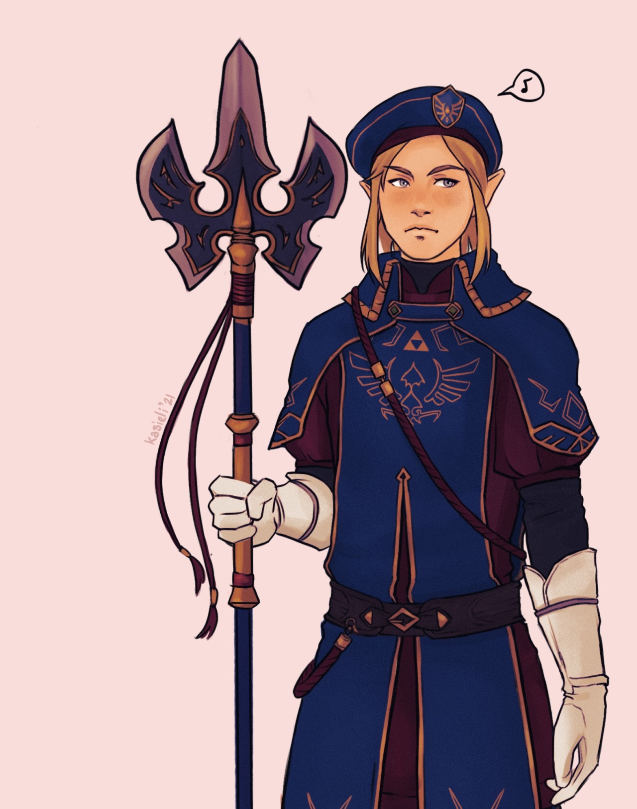 HEY, IT'S CASS! — Botw Link x Royal Guard set