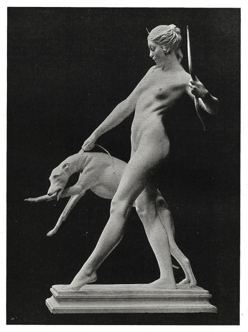 Edward McCartan (1879-1947), ‘Diana’, “The Studio”, 1923Source