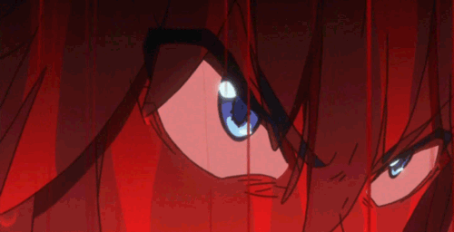 the-velveteen-buneary:  Ryuko going beserk after wearing Jenketsu.   &gt; .&lt;