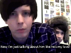 the-whale-incident:  I’m sorry but Dan’s face just screams JEALOUS 