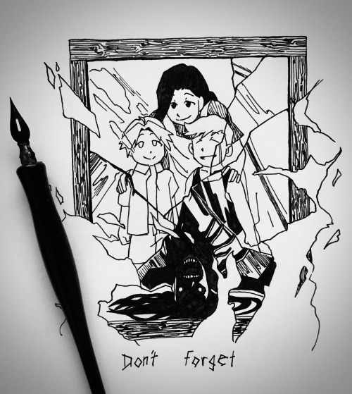 Inktober Day 3 - Dont Forget