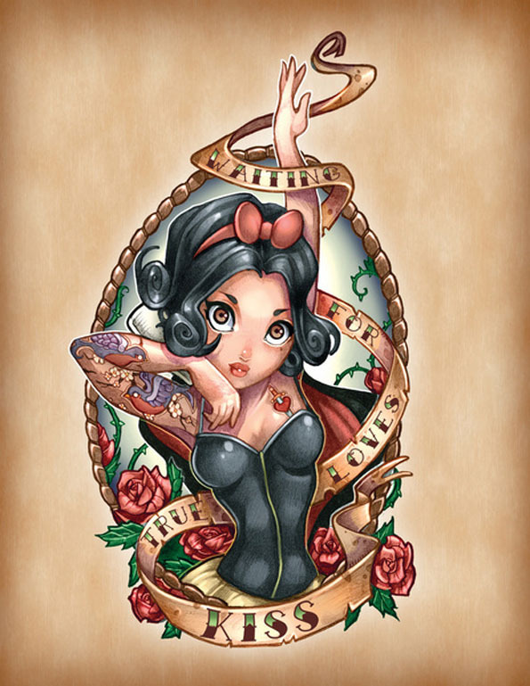 Awesome Disney pin-ups!