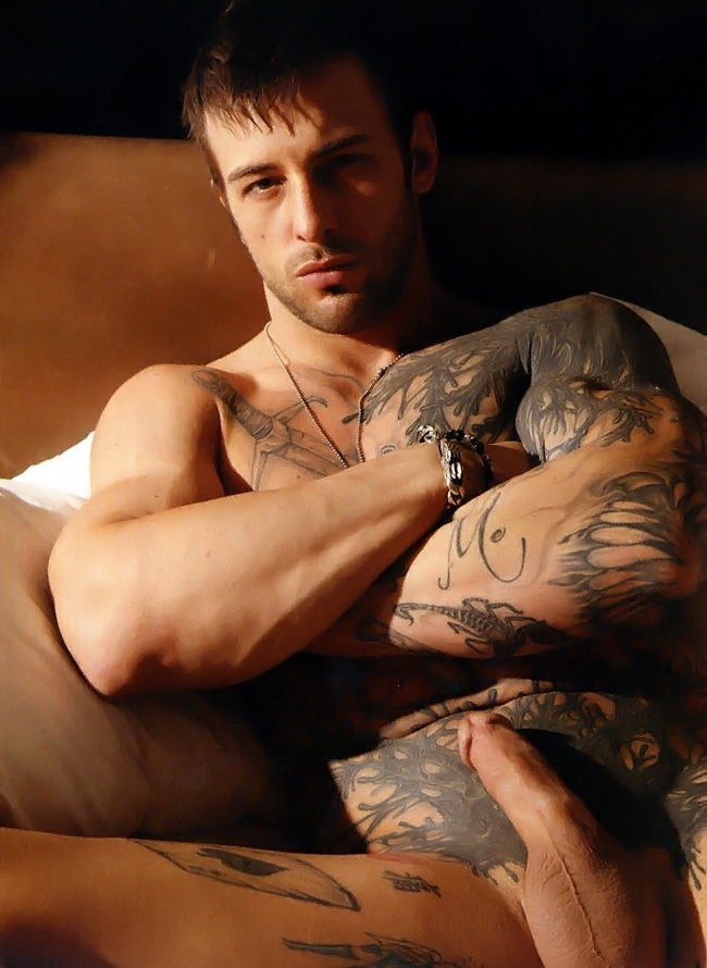 One handsome, sexy man and with some awesome, extraordinary ink work - definitely