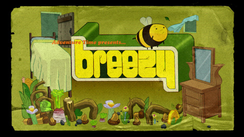Breezy - title card designed by Derek Ballard painted by Nick Jennings