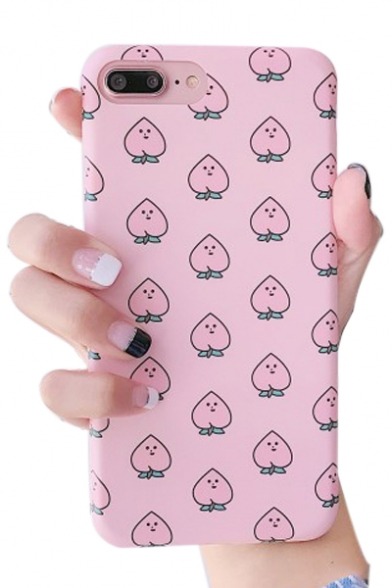 chopshopflower:Ingenious Cute Design Accessories (Gift Idea)Strawberry Milk Phone Case - Peach Phone