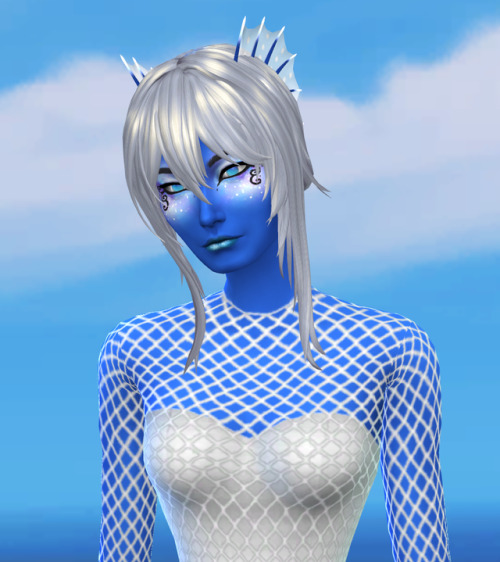 zaneida-and-sims4: Merimaid head flippers (with luminous ends) _skin detail_ _tattoo_ (texture 