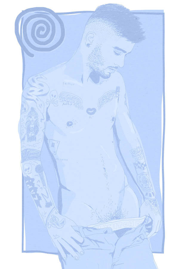 zqua1d:  Another pic from the Solo porn fan magazine.  It’s sold out already. 