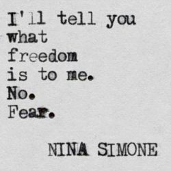 #nofear #qotd #fearless by seliniangelini