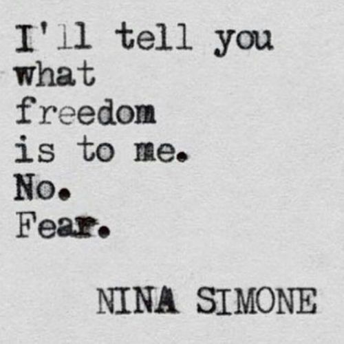 #nofear #qotd #fearless by seliniangelini