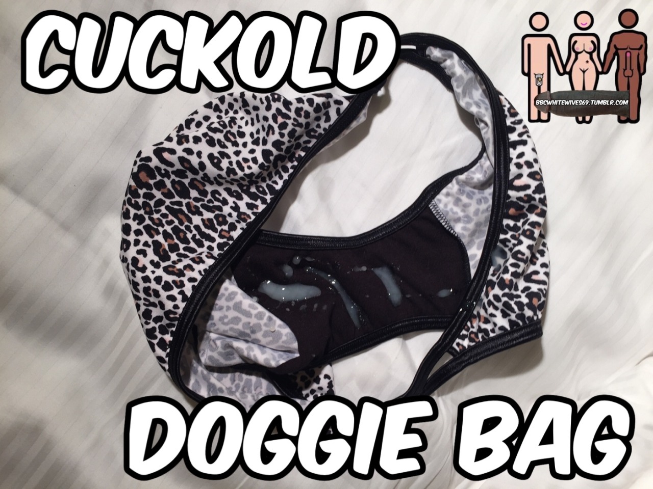 bbcwhitewives69:  So thoughtful to bring hubby home a treat!