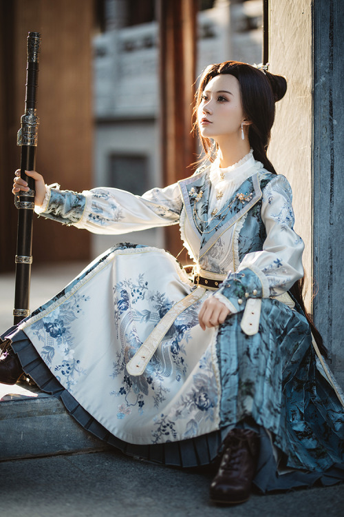 ziseviolet: lolita-wardrobe: New Release: Fantastic Wind 【-The Folk Song of Changan-】 #QiLolita #Mil