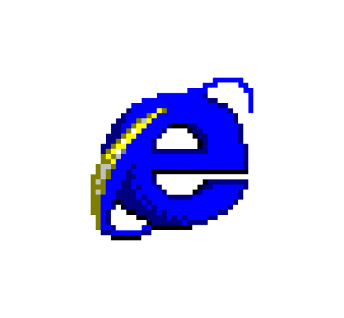 oldwindowsicons:Internet Explorer 5 (16 color)