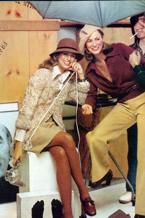 Super Seventies — Fashion for Vogue US, July 1973.