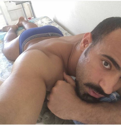 beararabs:  Love this one !  Handsome, hairy, and sexy - my kind of man - WOOF