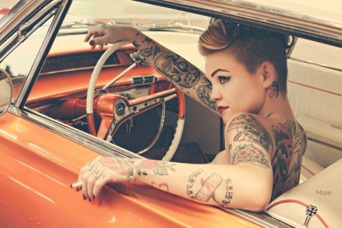 Sex hotrod-girls:  Hotrod Pinup , check more pictures