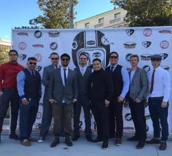 Moto Chop Shop crew!!! @motochopshop  #distinguishedgentlemansride #dgr #dgr2015 #oldschool #caferacer #bobber #scrambler #triumph #triumphmotorcycles #bonneville #thruxton #moto #motorcycle #bmwmotorrad #dapper #gentleman #gentlemen #ride