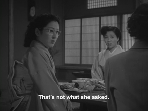 communicants:Repast (Mikio Naruse, 1951)