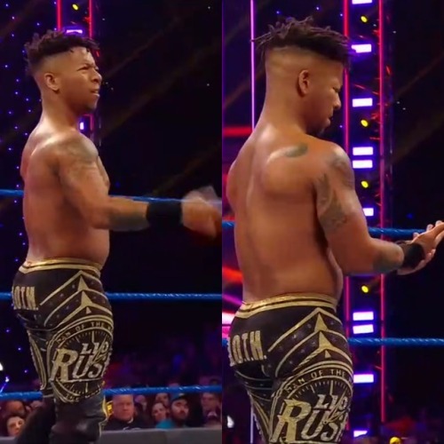 blackwwekinglover - wweassets - Lio Rush FAT ASS THATS MY BABY...