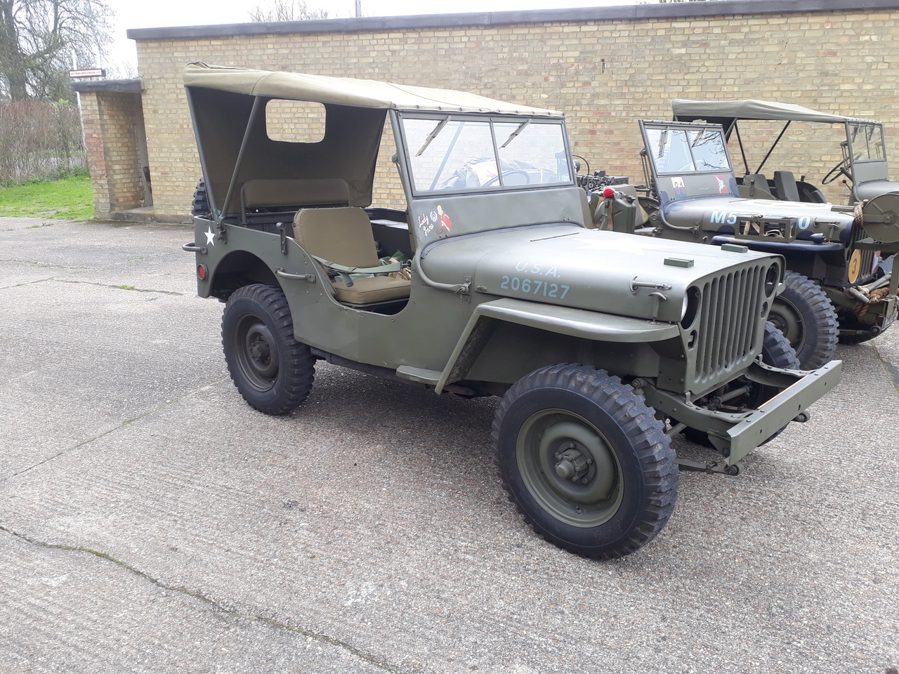garrandheyford:  We had a few jeeps stop by last Sunday. At our open day in September,