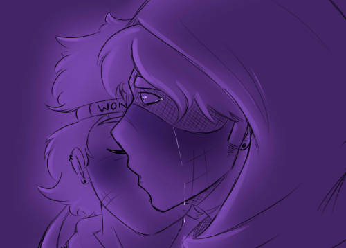 lucy80sversx:“I love you.”Some Mysterion x Wonder Tweek because this fandom seriously needs more of 