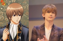 festival-kitten: I literally can’t stop staring at this. HE’S PERFECT!  (Ryo Yoshizawa as Okita Sougo in the live action adaptation of Gintama) 