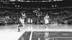 not-the-beach:  Jamal never fails to make the game an And1 session. From here. 