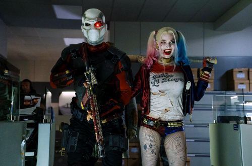 dailydccu:  Will Smith and Margot Robbie as Deadshot and Harley Quinn in ‘Suicide Squad’