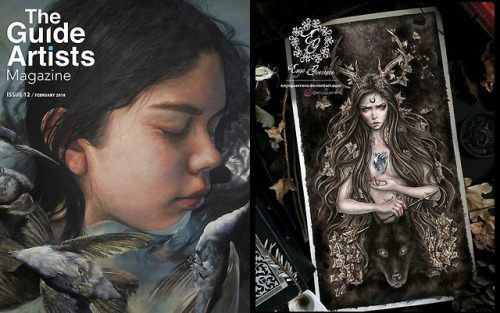  My piece “Artemisa” featured on the issue 12 of one of my favorites art magazine The Gu