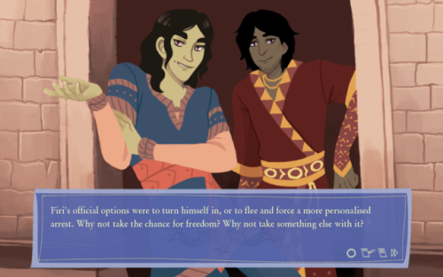 kitsubasa: Break up with your boyfriend in Inverness Nights, a queer historical fantasy visual nove