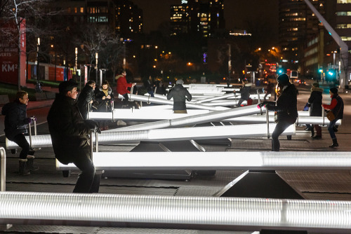 imaginingcities: Currently on view at the Place Des Festivals in Montreal, Impulse is a new public a