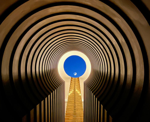 The Roden Crater Telescope by jurvetson Portal to a magical overnight at Roden Crater with friends, 