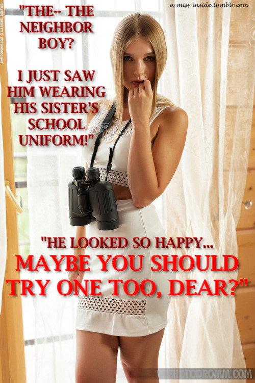 a-miss-inside:  “Or we could maybe go with a secretary kind of look?  You always like me in a pencil skirt…”