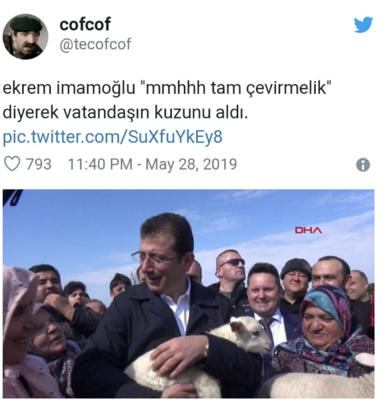 Ekrem İmamoğlu...