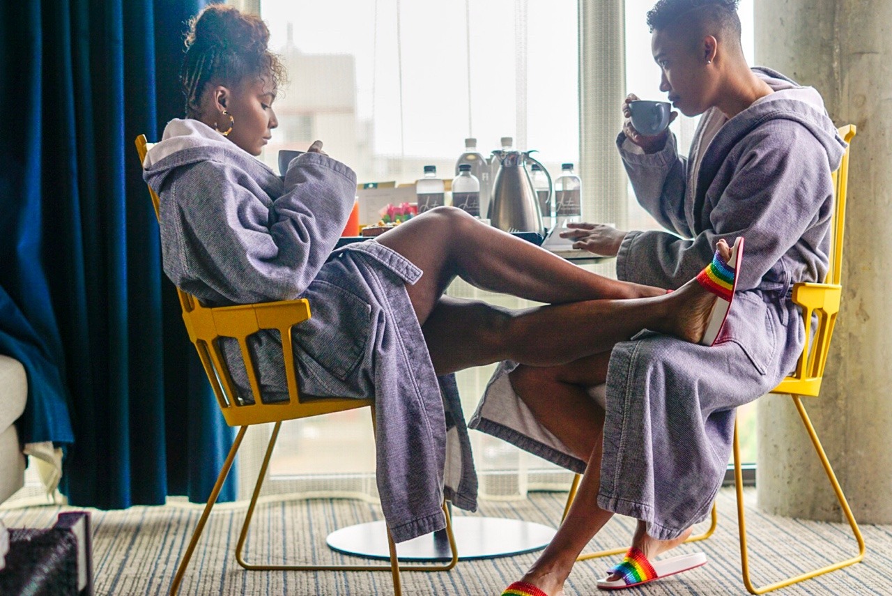 shedoeshimfashion:  Happy Pride guys!! From my fiance and I!! We truly hope you enjoy