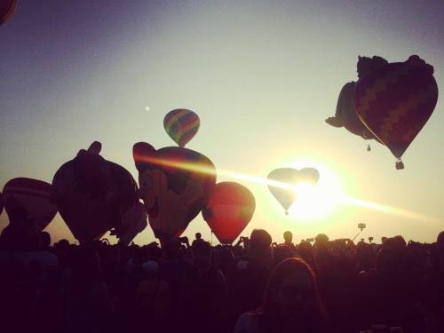 Up, up in the air at the 20th Philippine International Hot Air Balloon Fiesta (at Clark Field, Pampa