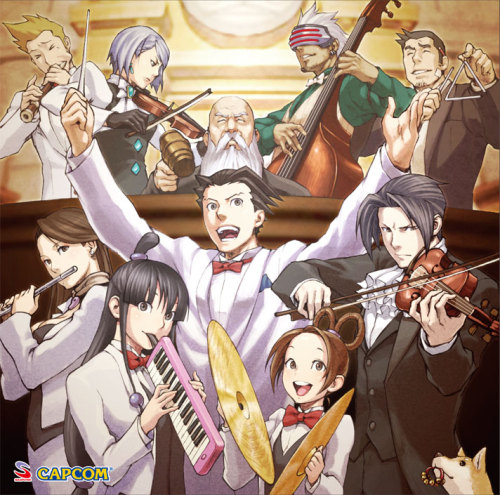 court-records-net:Capcom has revealed the cover art for the upcoming compilation CD, Gyakuten Saiban