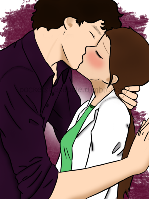 mizjoely:pocketsizepeople:Celebrating 2000 followers with my first sherlolly fanart, yayy! *hides* Lovely!