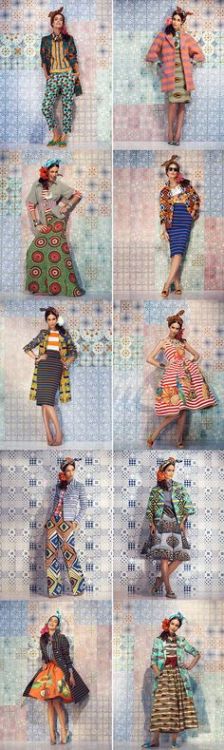 Stella Jean Spring 2014 Collection. bit.ly/1Lsx5gm bit.ly/1Lsx5gn #discount mk bags#MK