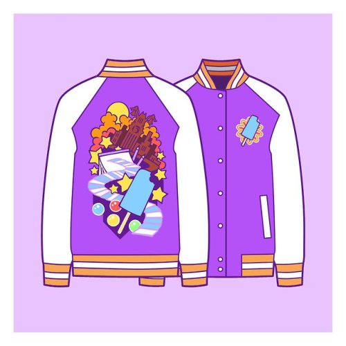 The Kickstarter for my Kingdom Hearts Varsity Jackets is a go! The campaign can be found here: http: