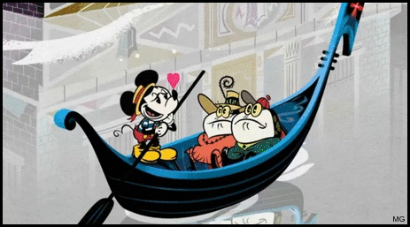  Mickey and Minnie Mouse in “O Sole Minnie” (2014) 