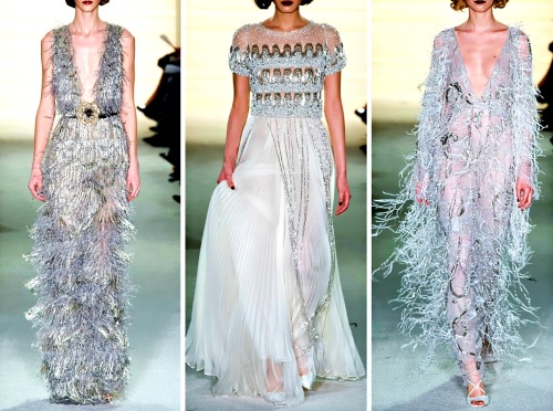 themiseducationofb: People will stare. Make it worth their while → Marchesa prêt-&ag