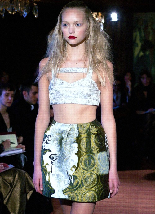 Porn lelaid:Gemma Ward at Miu Miu, Fall/Winter photos