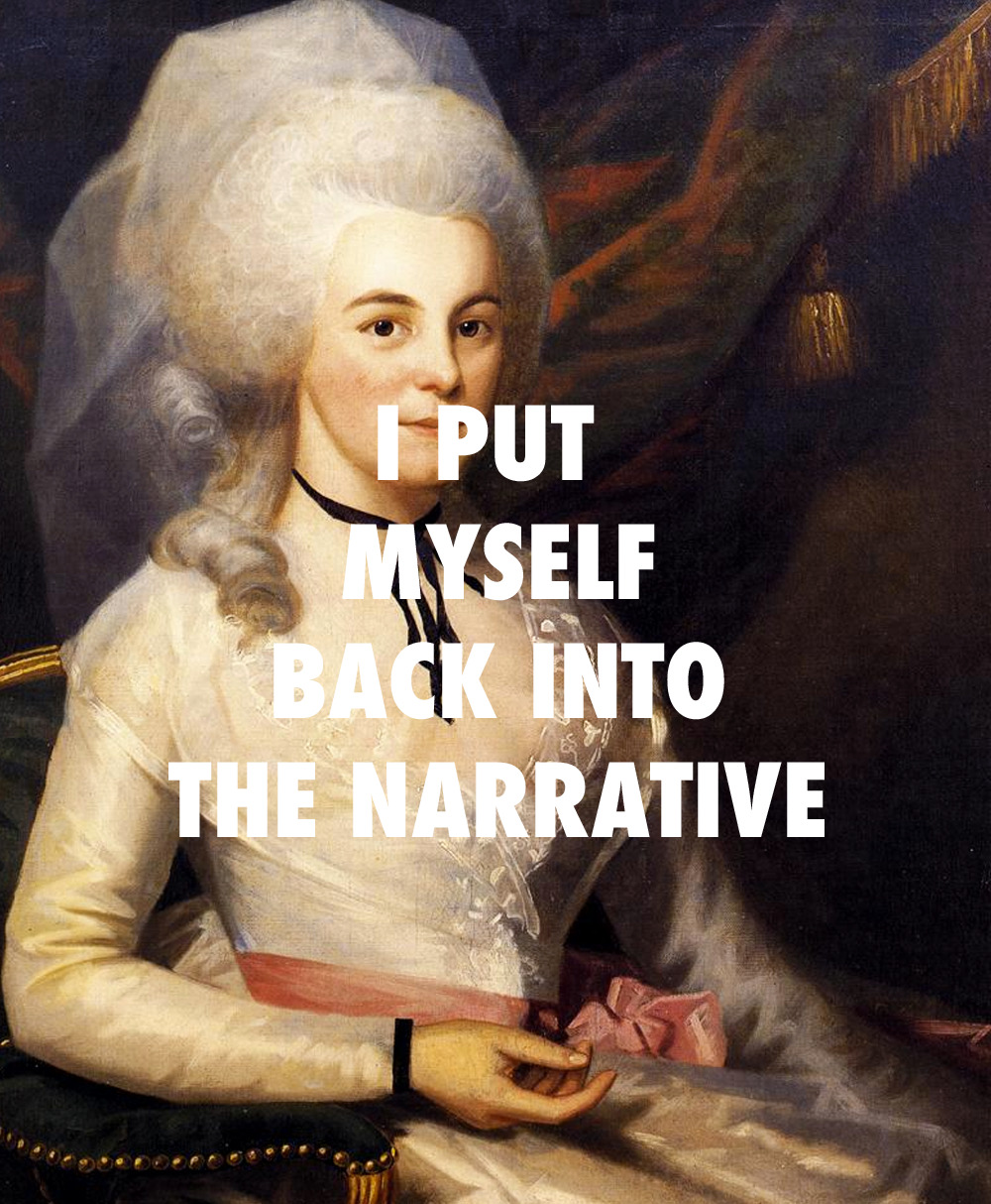timetravelings:  hamilton + art 