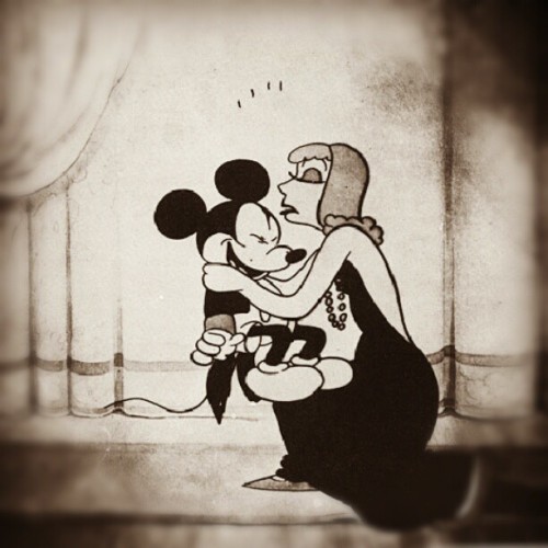 #EpicMoment #MickeyMouse #Mickey #GretaGarbo #Disney #Cartoon #Classic #Vintage #Childhood #Toon #Pa