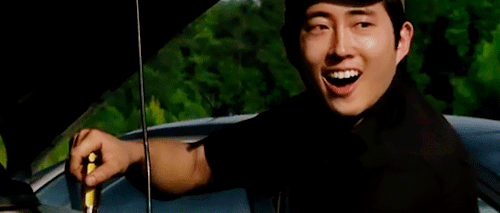 saviorswaan:Glenn Rhee + Smiling