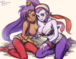 #69 Shantae and Risky Boots!Commission meSupport