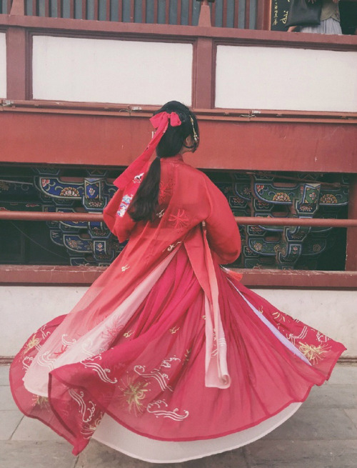 hanfugallery: Traditional Chinese hanfu by 菩提雪