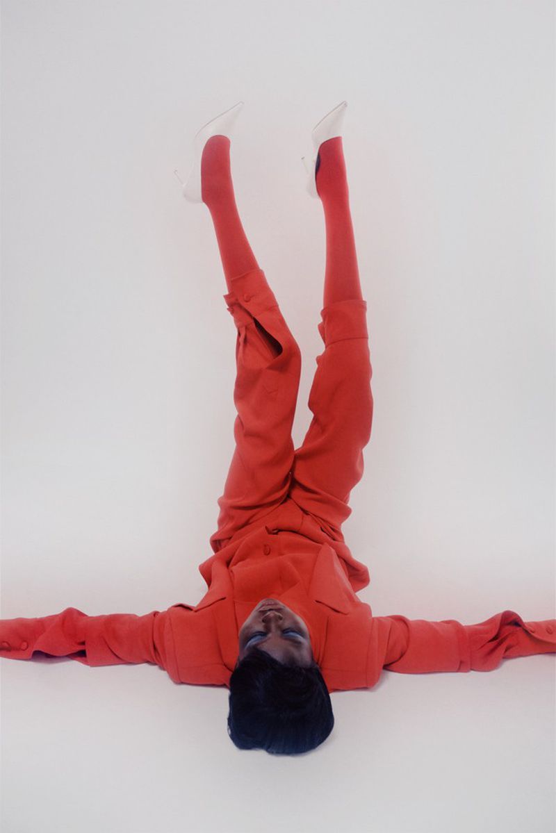 aleworldaddict:‘Aweng x Vivienne Westwood’  Aweng Chuol by Clark Franklyn for
