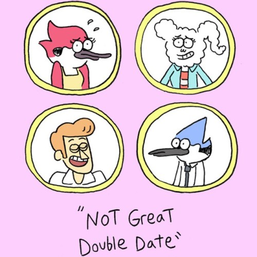 New #RegularShow ep “Not Great Double Date” airs tonight at 6 on #CartoonNetwork! One ne